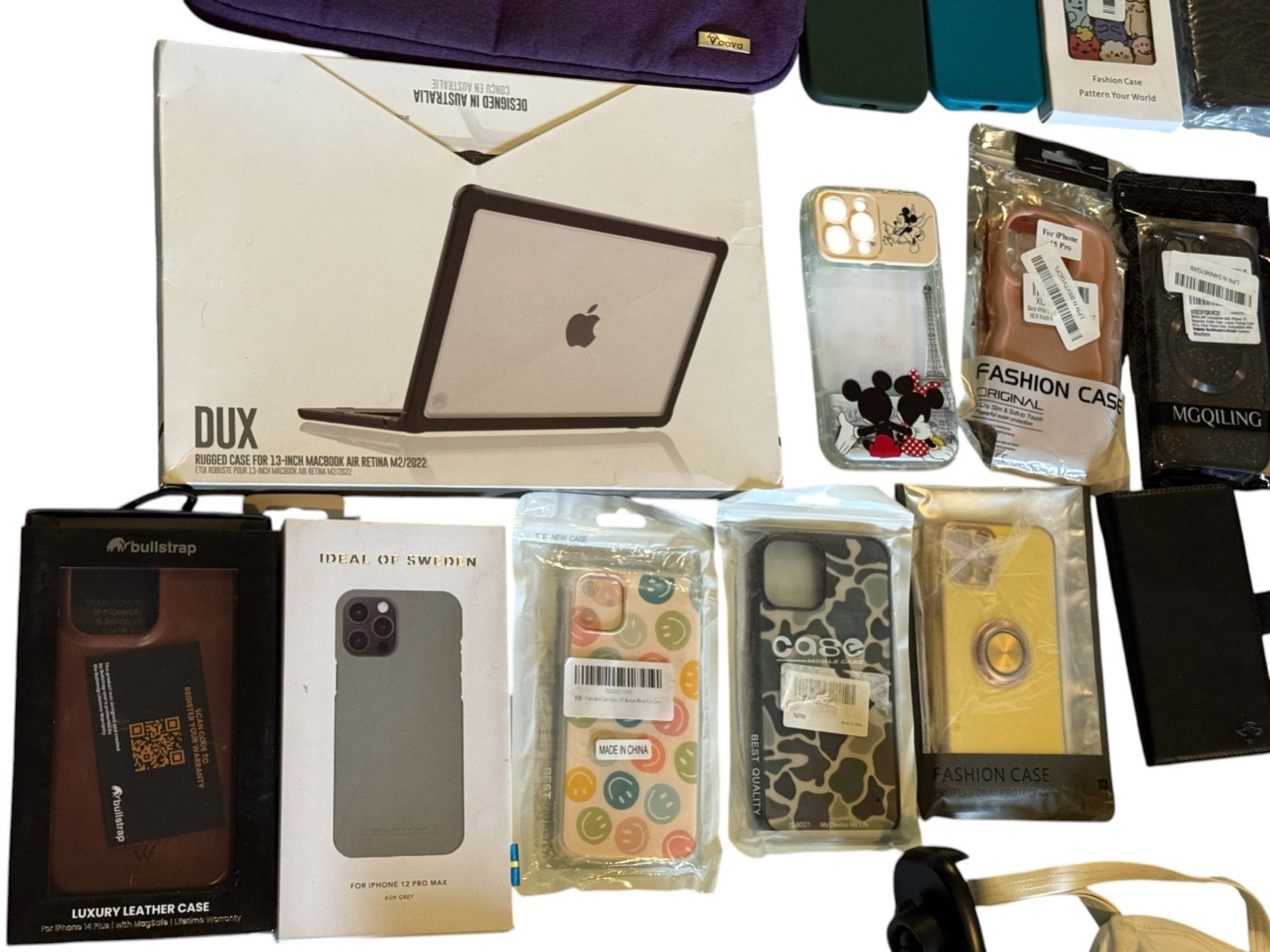HUGE BULK MIXED RESELLER LOT – CLOTHING, PHONE/TABLET/COMPUTER CASES + MORE!!!!!