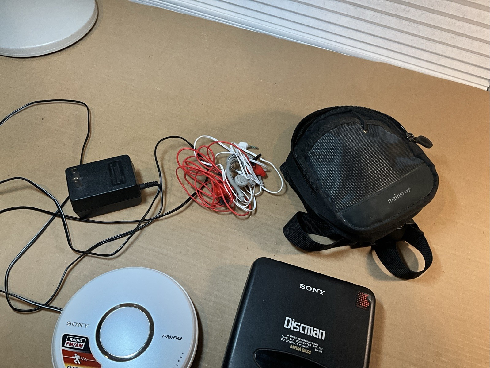 Vintage Electronic Lot- Trac Phones, Cam Corder, Walkmans And Spirit 600 Camera