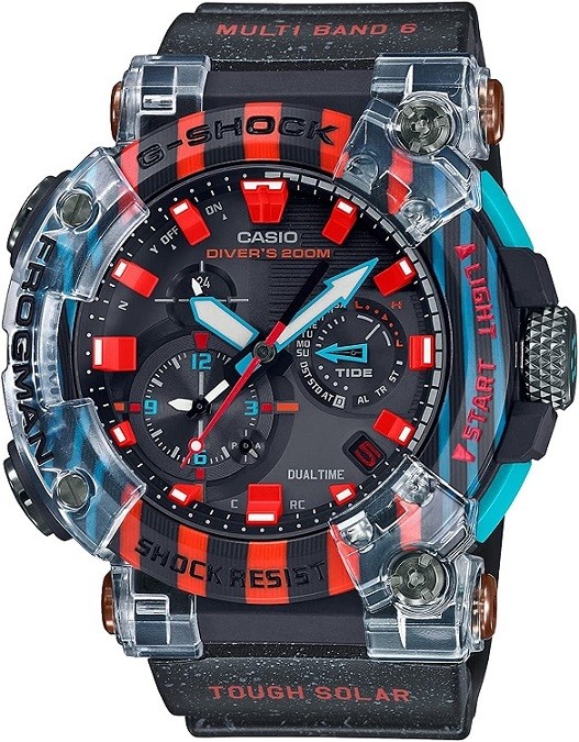 CASIO G-SHOCK FROGMAN GWF-A1000APF-1AJR 30th Poison Dart Frog Tough Solar Mens