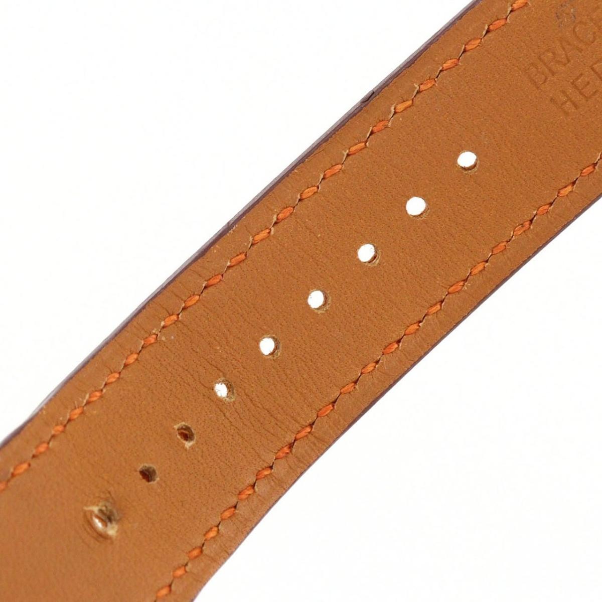 Hermes Arceau AR7.710 SS Automatic Watch Dial White Case Diameter 40mm