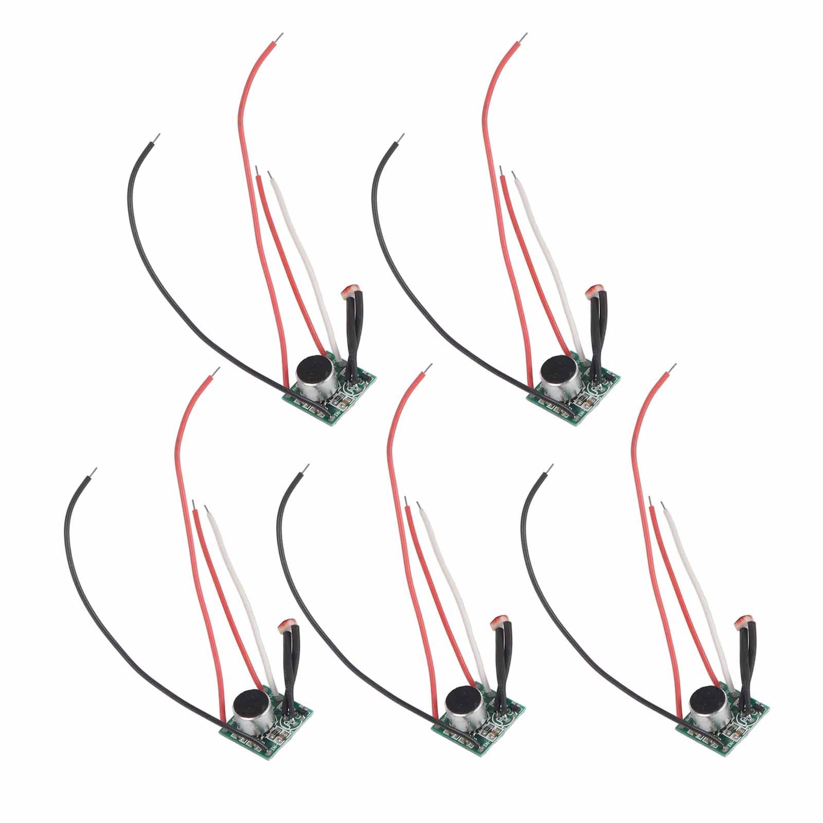 5Pcs Sound Control Switch Module Solar Light Sensor Module Circuit Board New