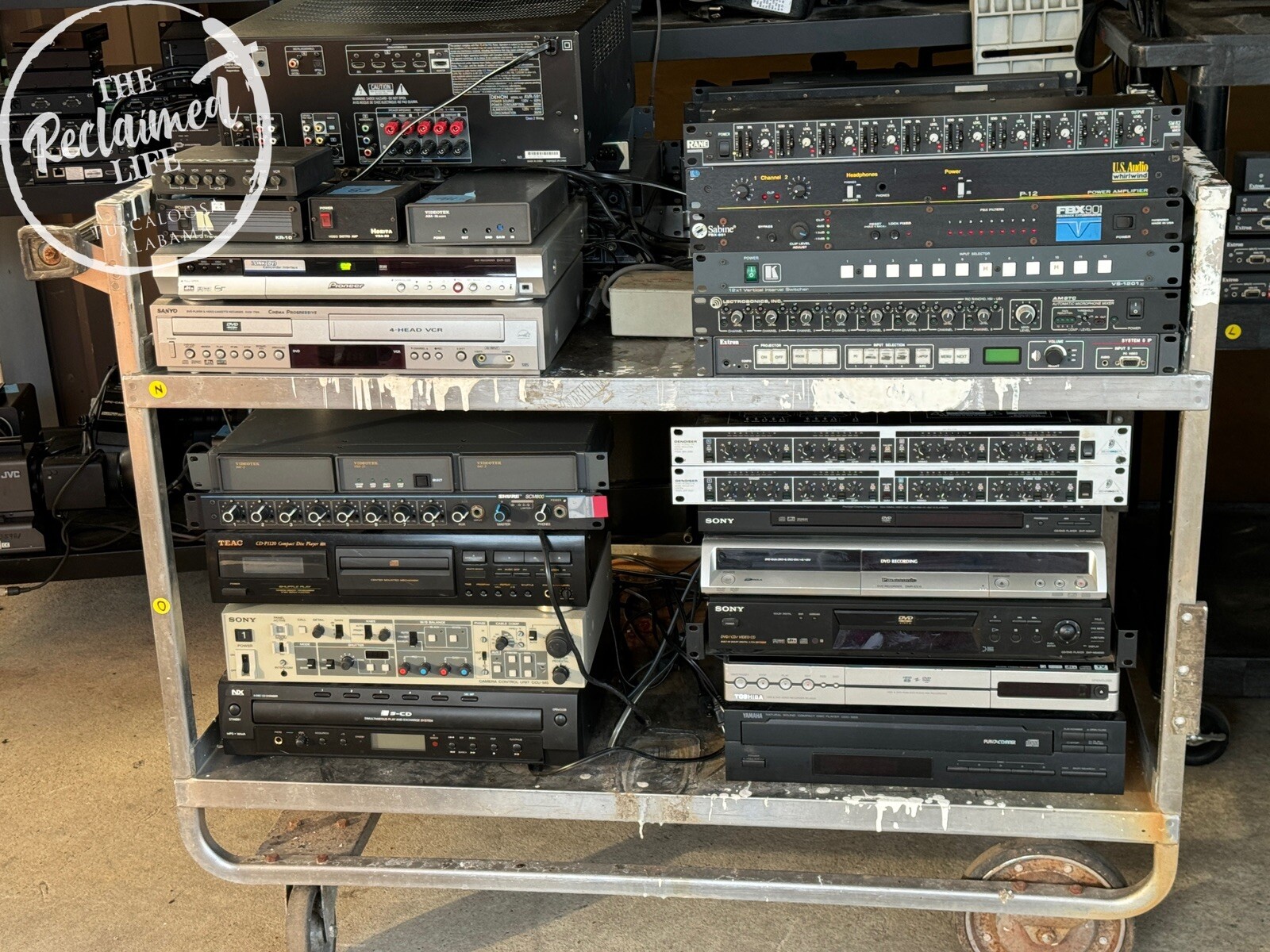 Electronic Lot Dvd Video Cameras Mini Dv Crestron Kramer See Description 4 List