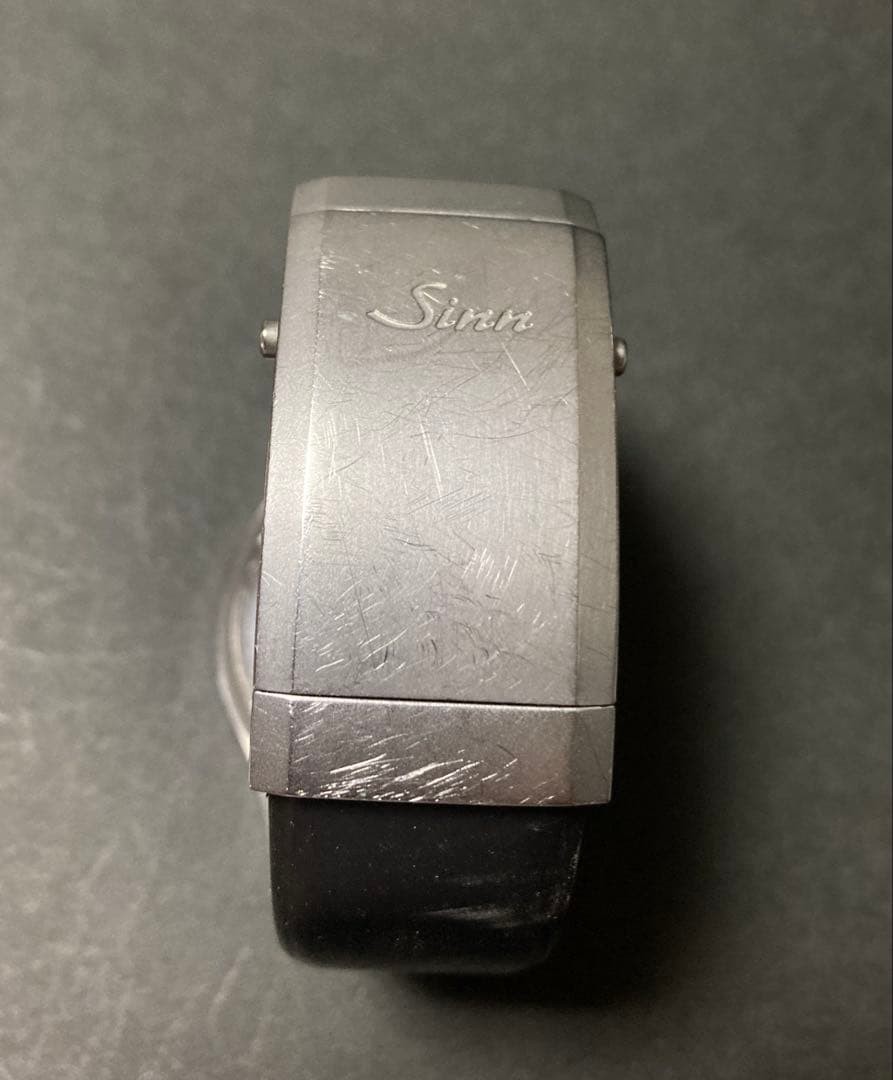 SINN Watch 1020.U2.EZM UTC U-boat Steel Silicone Strap Men’s Wristwatch w/Box
