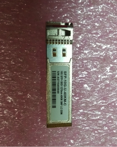 SFP-10G-U-40KM-C 10G SFP+ 40 km (U‑C) · NEW
