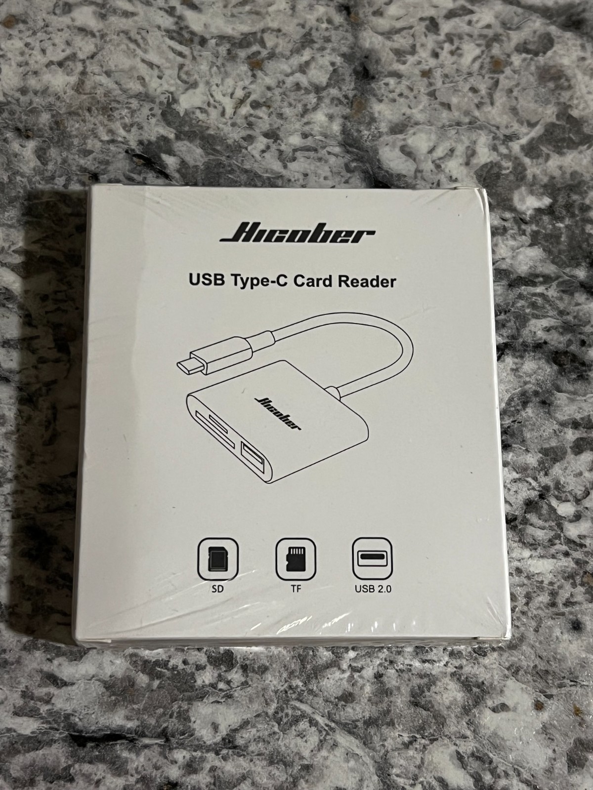 HICOBER 3 in 1 USB-C SD Card Reader