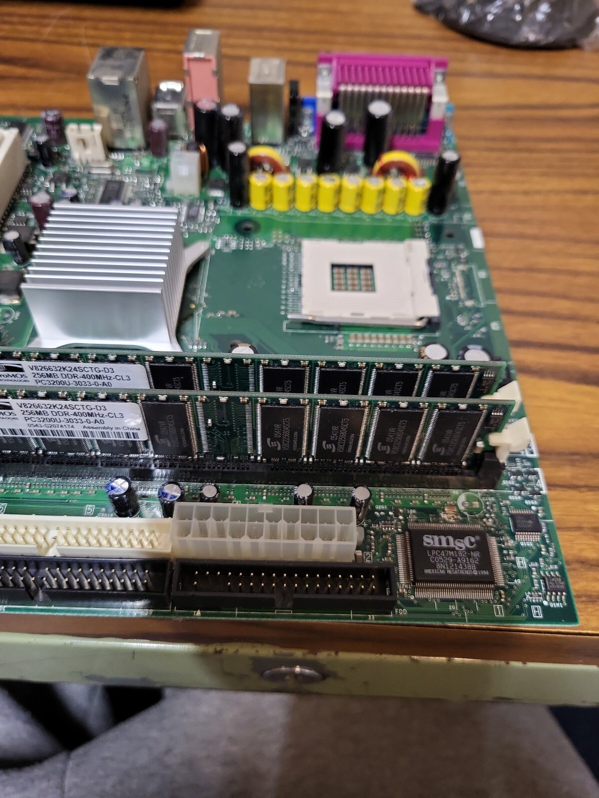 Dell Dimension CN-0CF458 intel D28751-302 system board CPU SL7NU