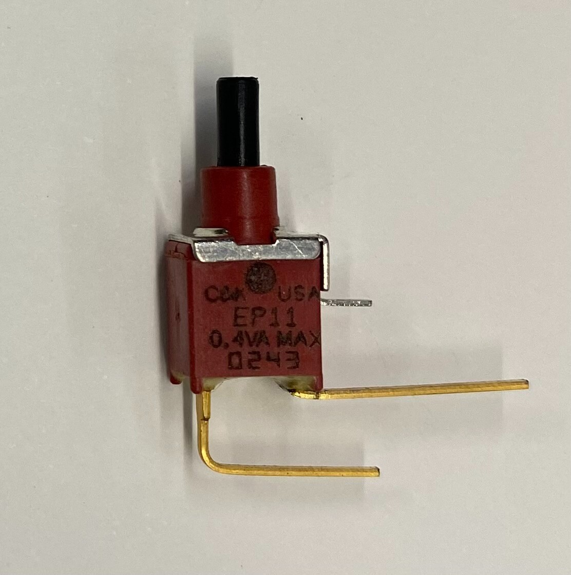 EP11SD1AVBE C&K SWITCH PUSH SPST-NO 0.4VA 20V, Lot of 10