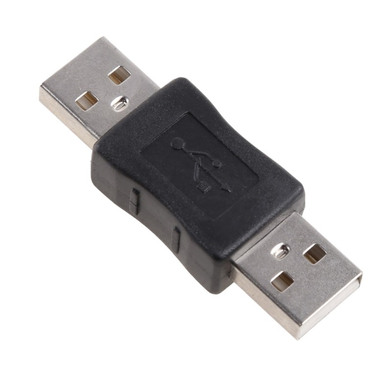Quick Speed USB 2.0 Male to Male Adapter Fast Charge & Data Transfer Connector