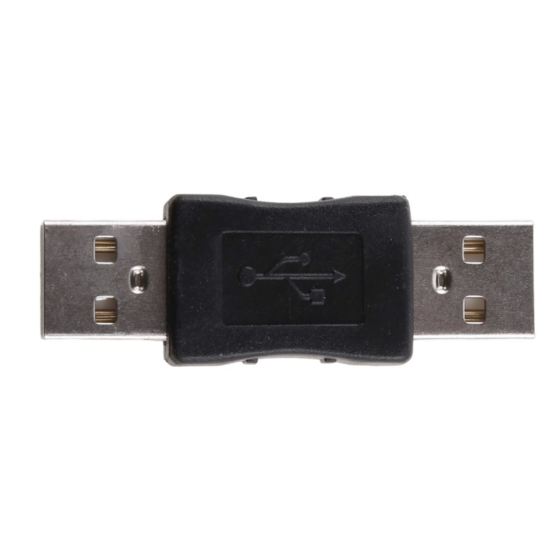 Quick Speed USB 2.0 Male to Male Adapter Fast Charge & Data Transfer Connector