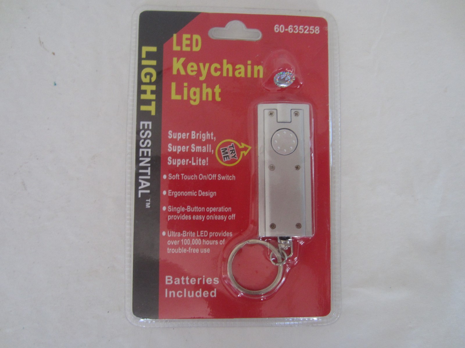 Electronic Keychains, Sonico Key Finder #3545 & Truforge LED Flash #60-635258