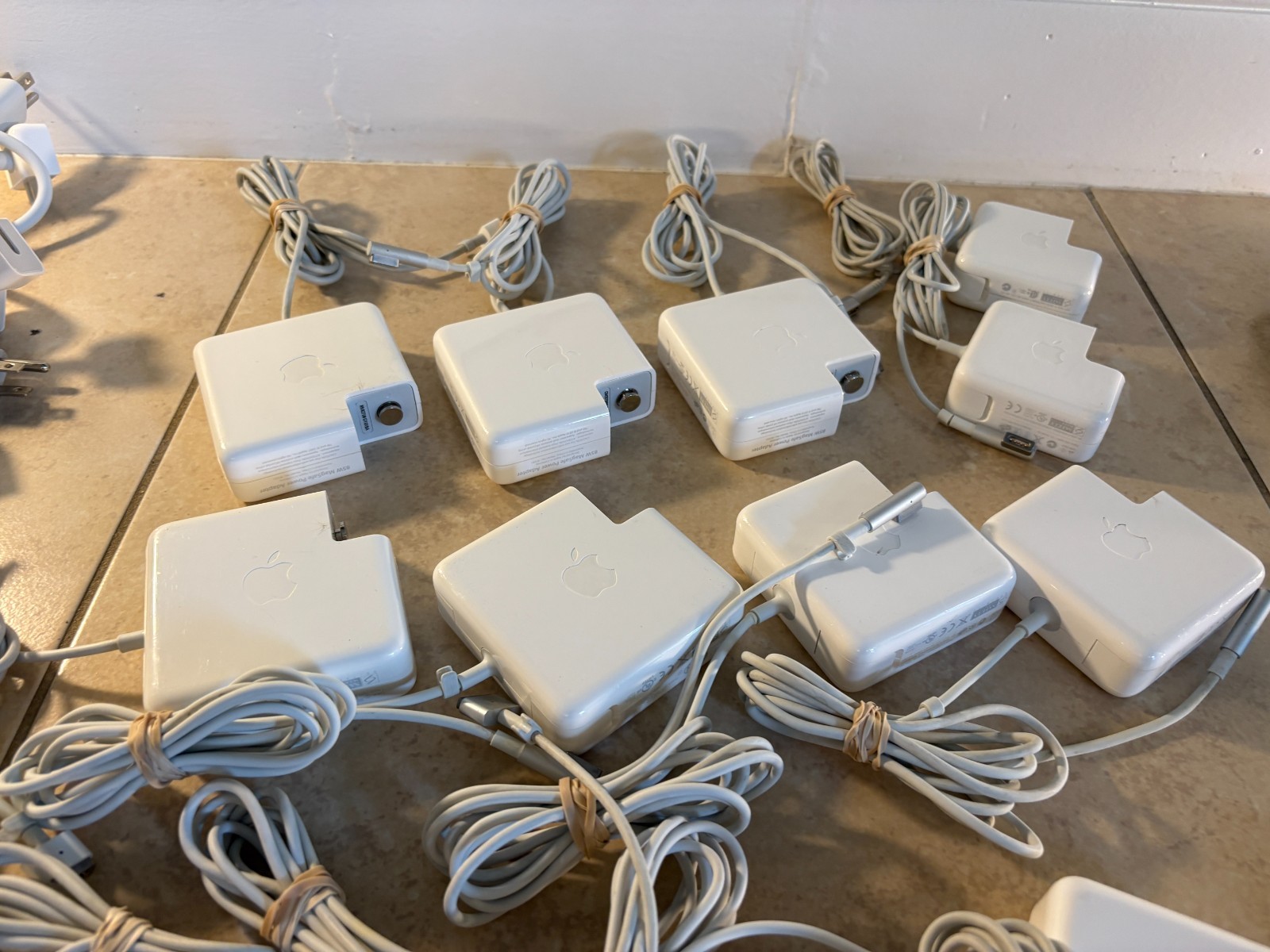 Lot of (49) Genuine Apple Adapters Cables & Accessories Mixed Bundle Converters