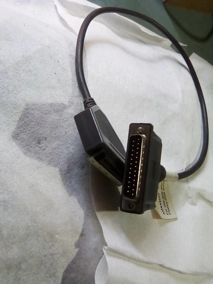 30lb Bulk Lot: Vintage Computing Cables & Parallel/Serial Adapters, TN560, DR500