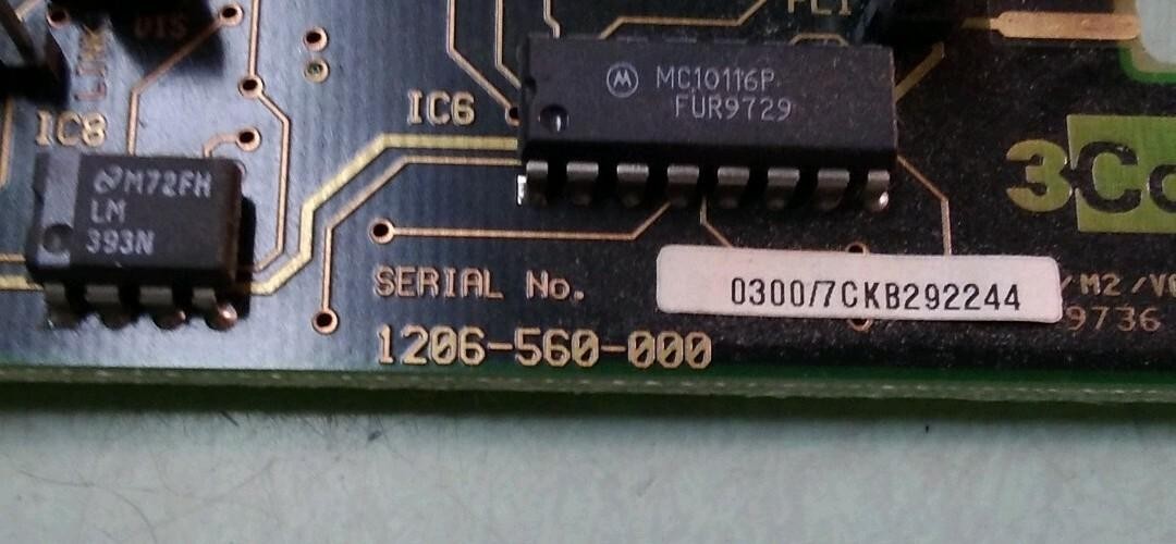 3COM 1206-560-000 FIBER TCVR TX RX MODULE