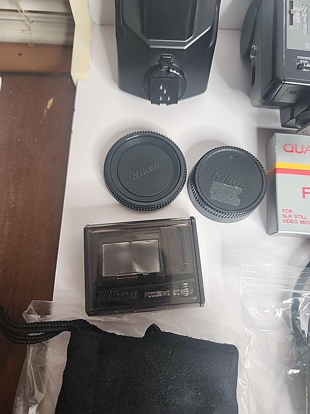 Assorted Lot Of Photography Equipment/ Parts ~ Cables, Electronics ~AS IS Mixed