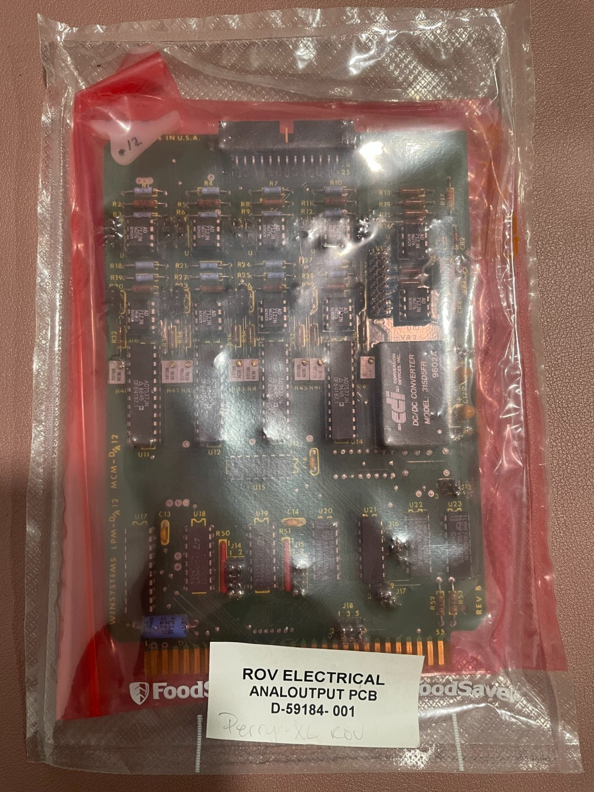 ROV Perry / Triton XL Analogue Output PCB