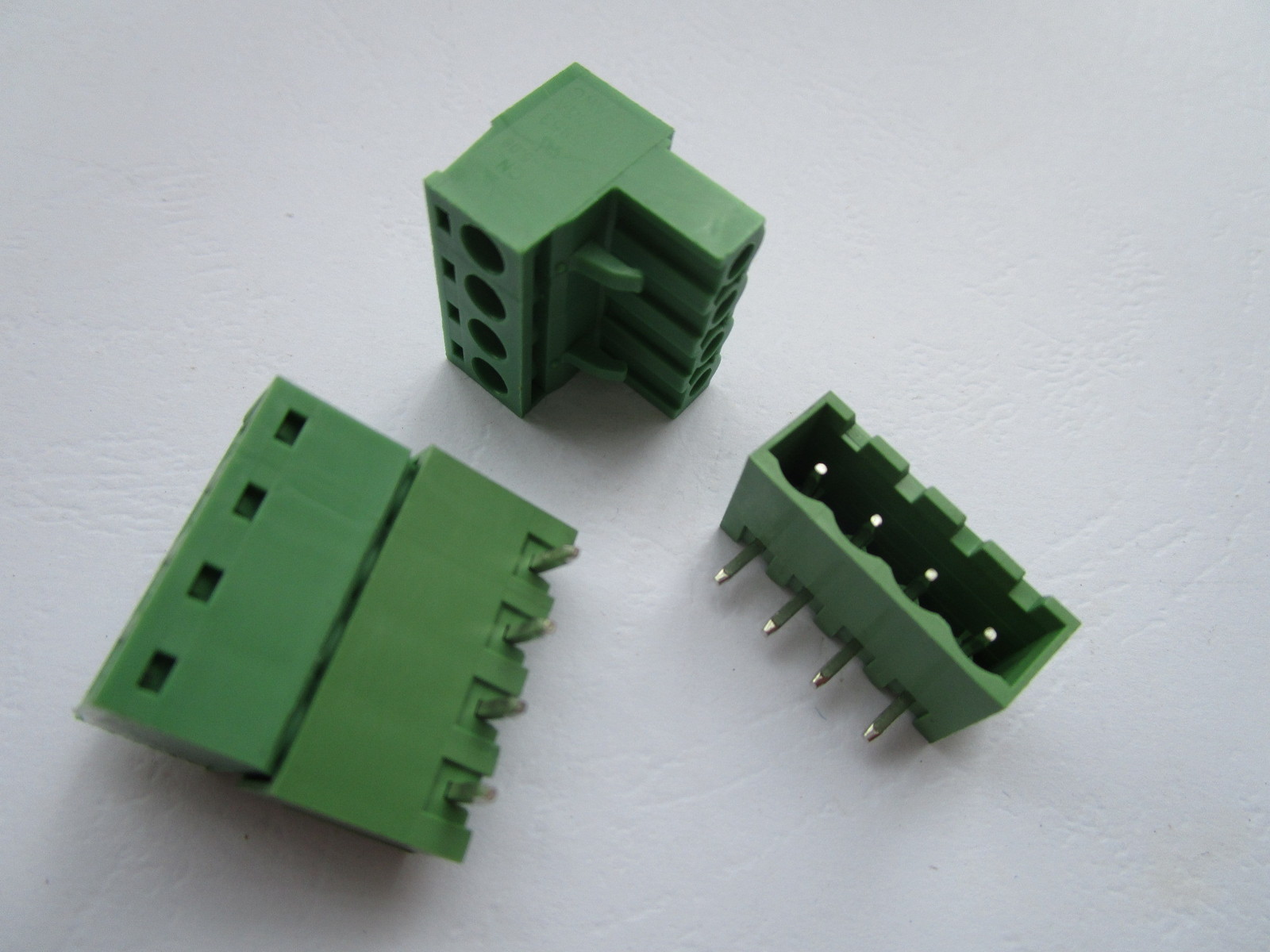 10 pcs Close Angle 4pin 5.08mm Screw Terminal Block Connector Pluggbale Type