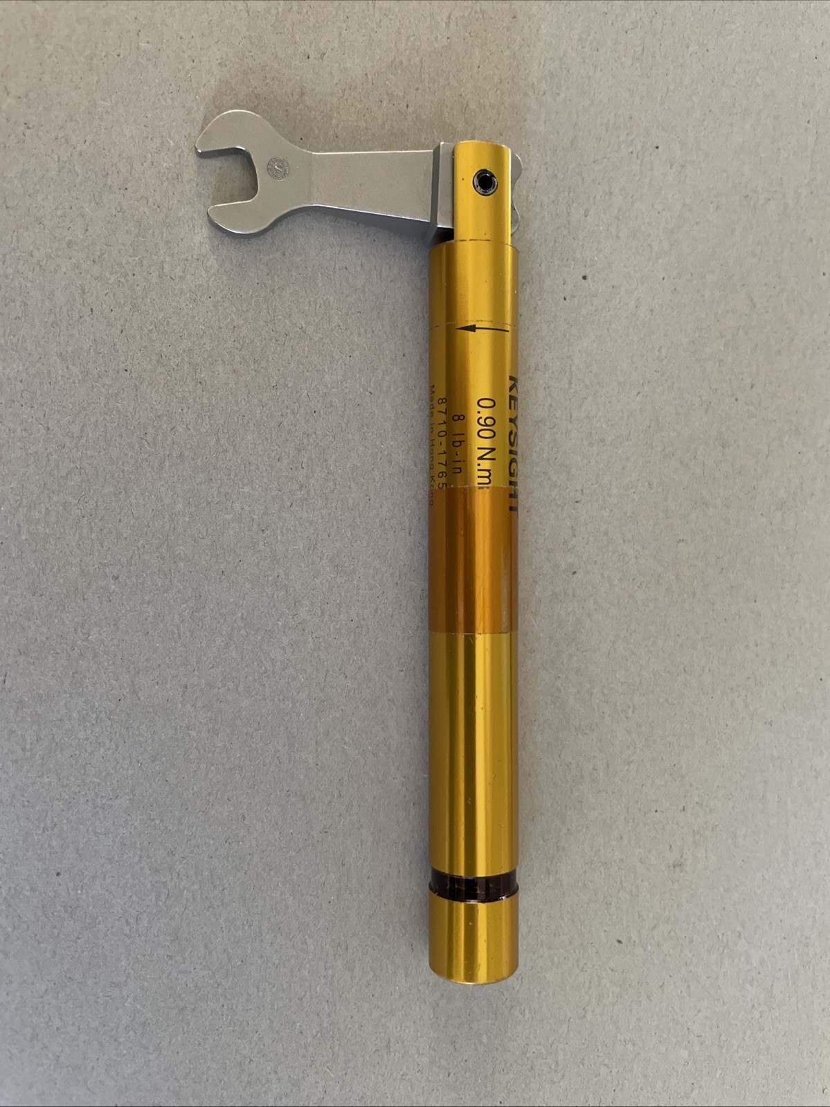 Agilent 8710-1765 Open End Torque Wrench 0.90 NM 8 Lb-In