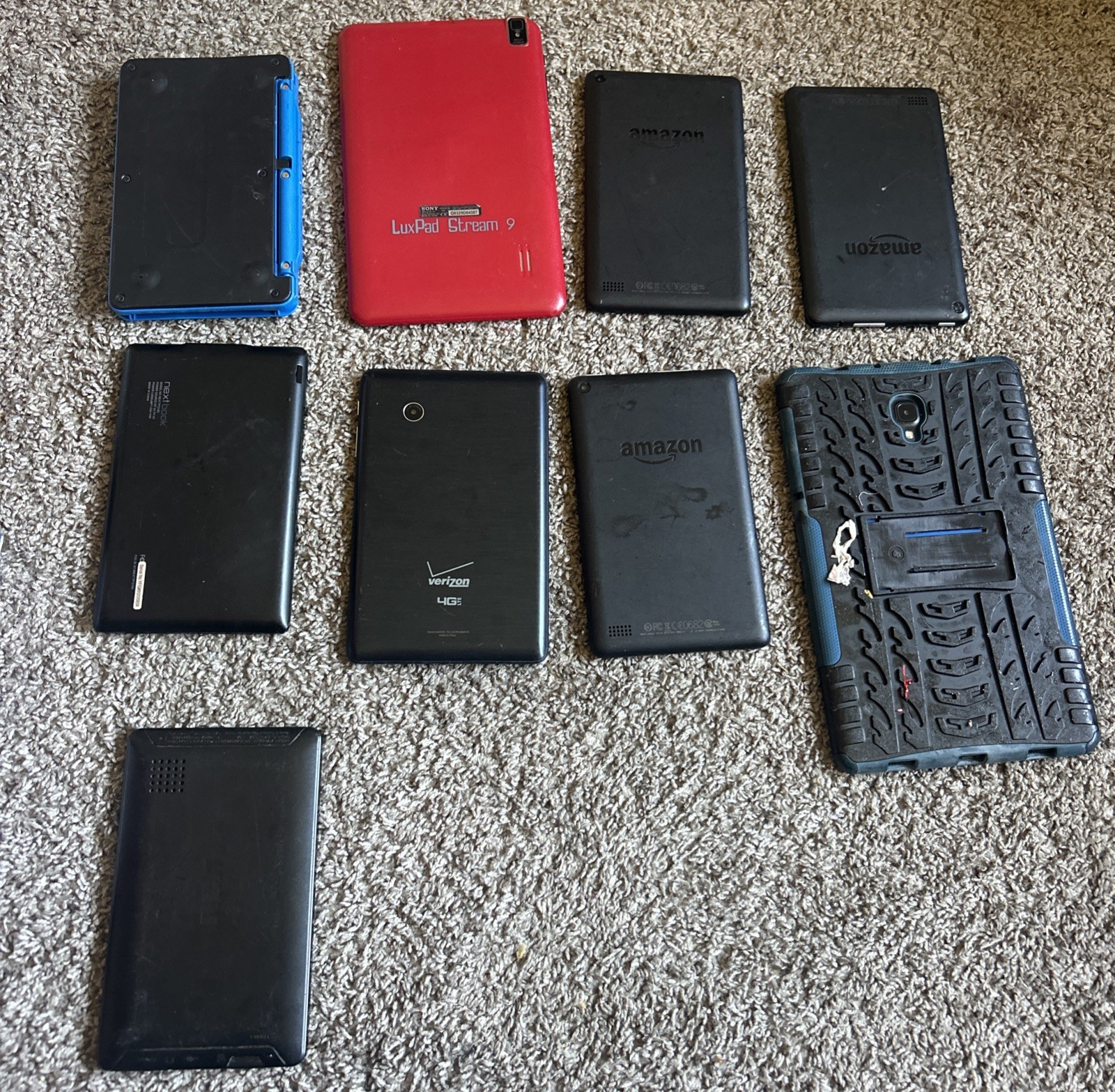 Lot Of 11 Andriod Tablets UNTESTED