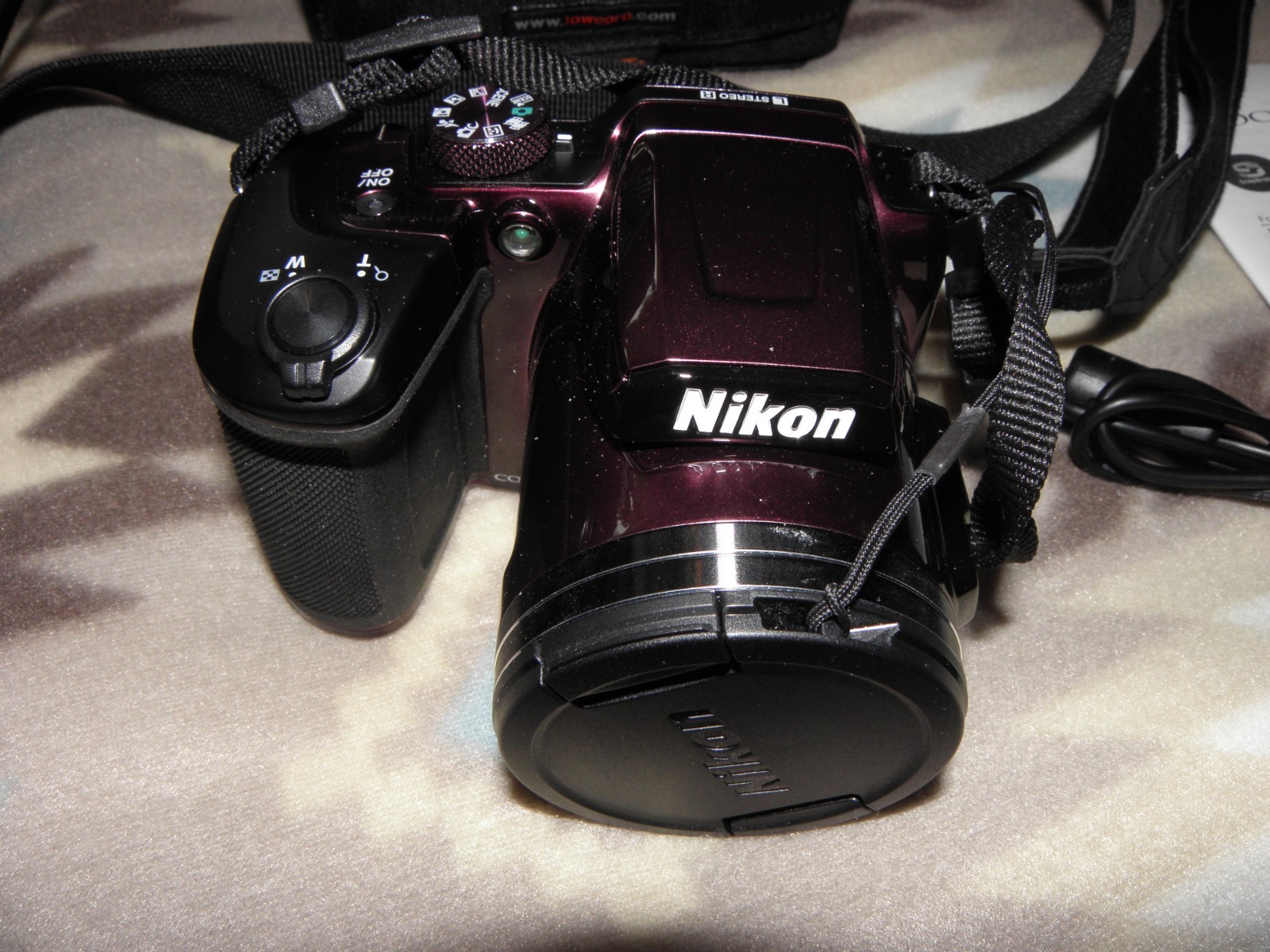 Nikon Coolpix Purple B500 Camera