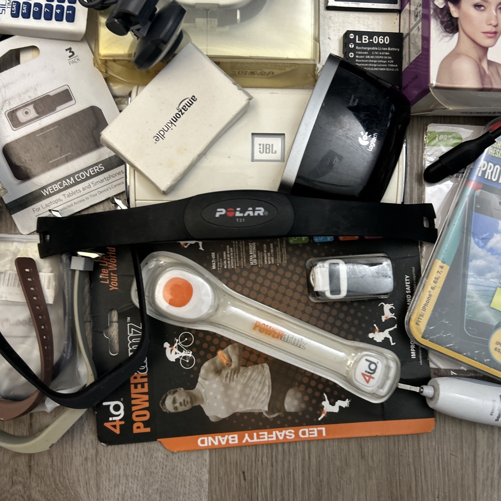 Electronics Reseller PARTS Lot Apple Logitech Microsoft Amazon Sandisk Untested