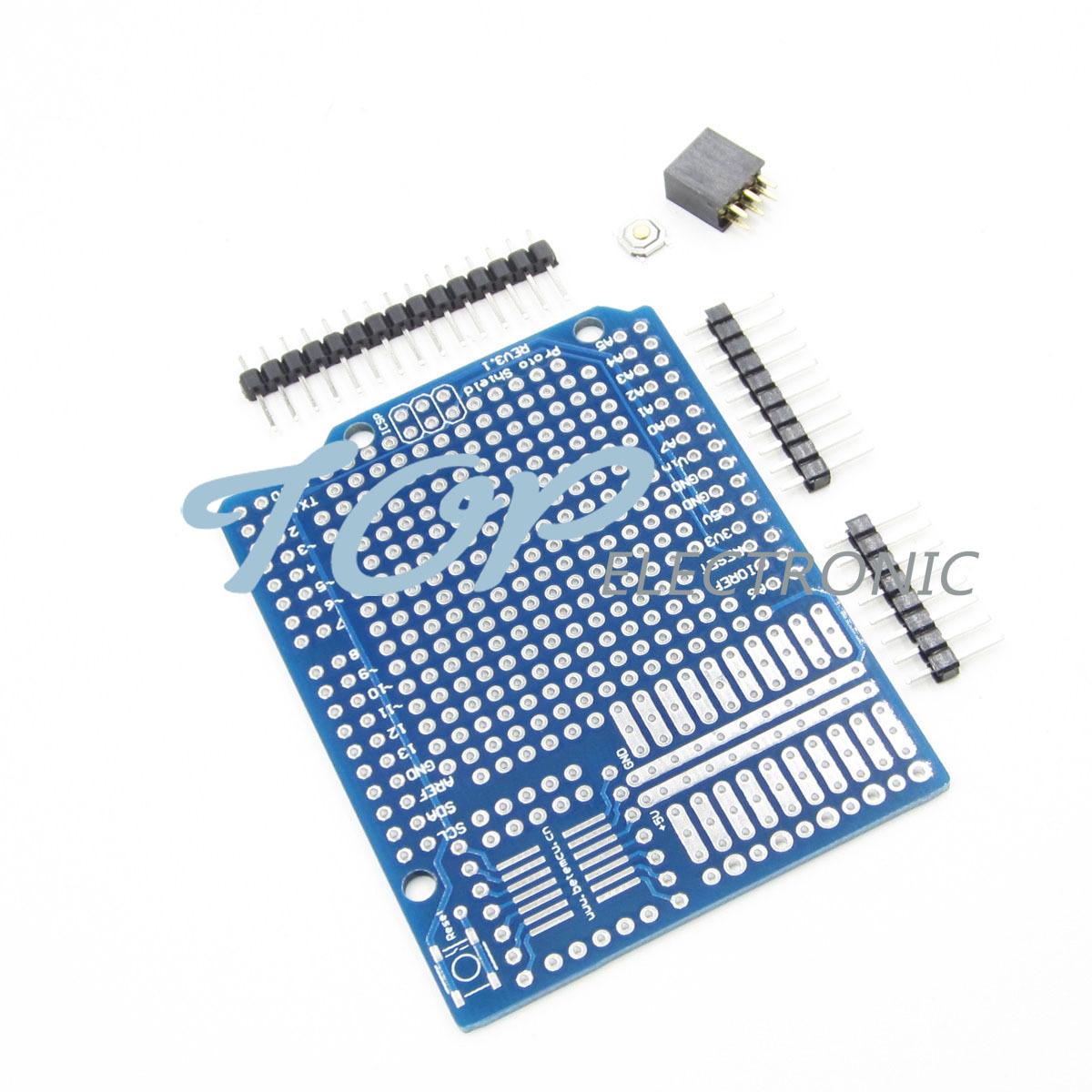 2PCS Proto Screw Shield Board Arduino fit Improved version support A6 A7