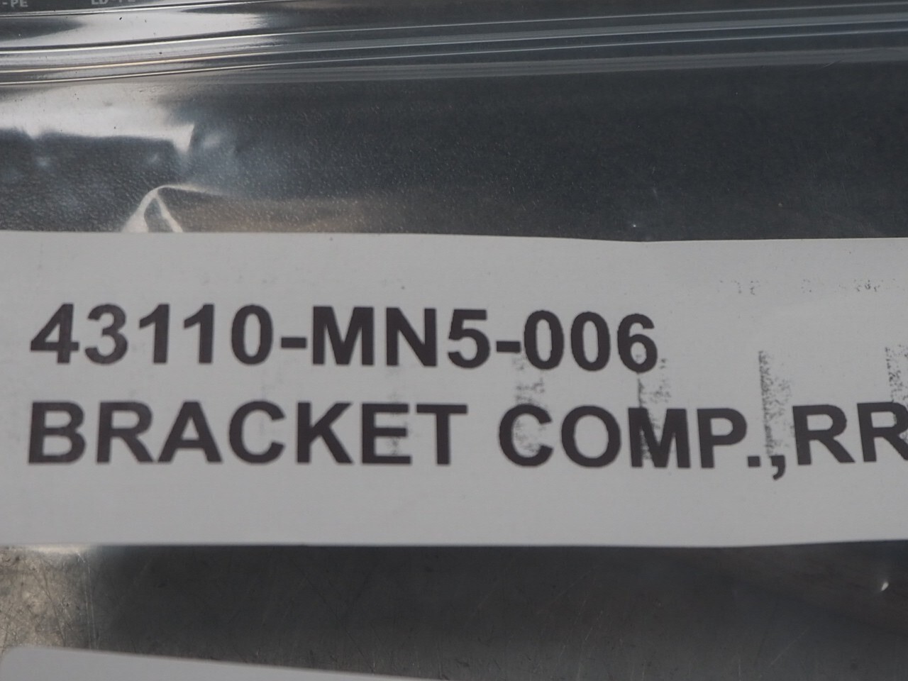 HONDA GL1500 1989 43110-MN5-006 BRACKET COMP. RR. 11496