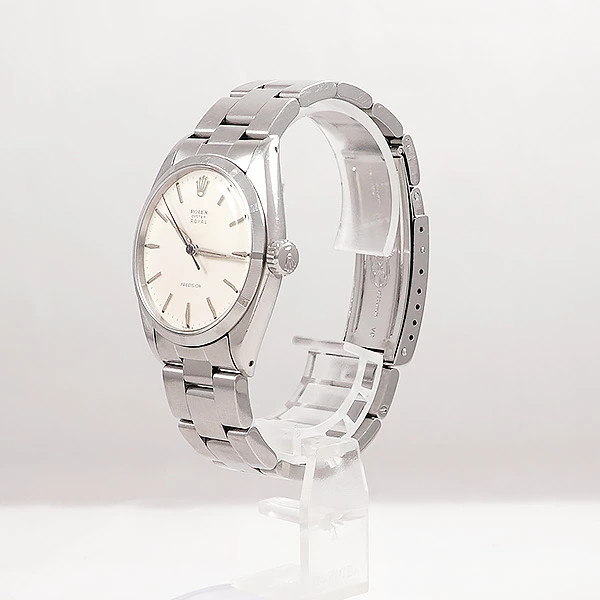 Rolex Watch Oyster Royal 6427 Cal.1225 Stainless Steel 34mm Silver Hand wound
