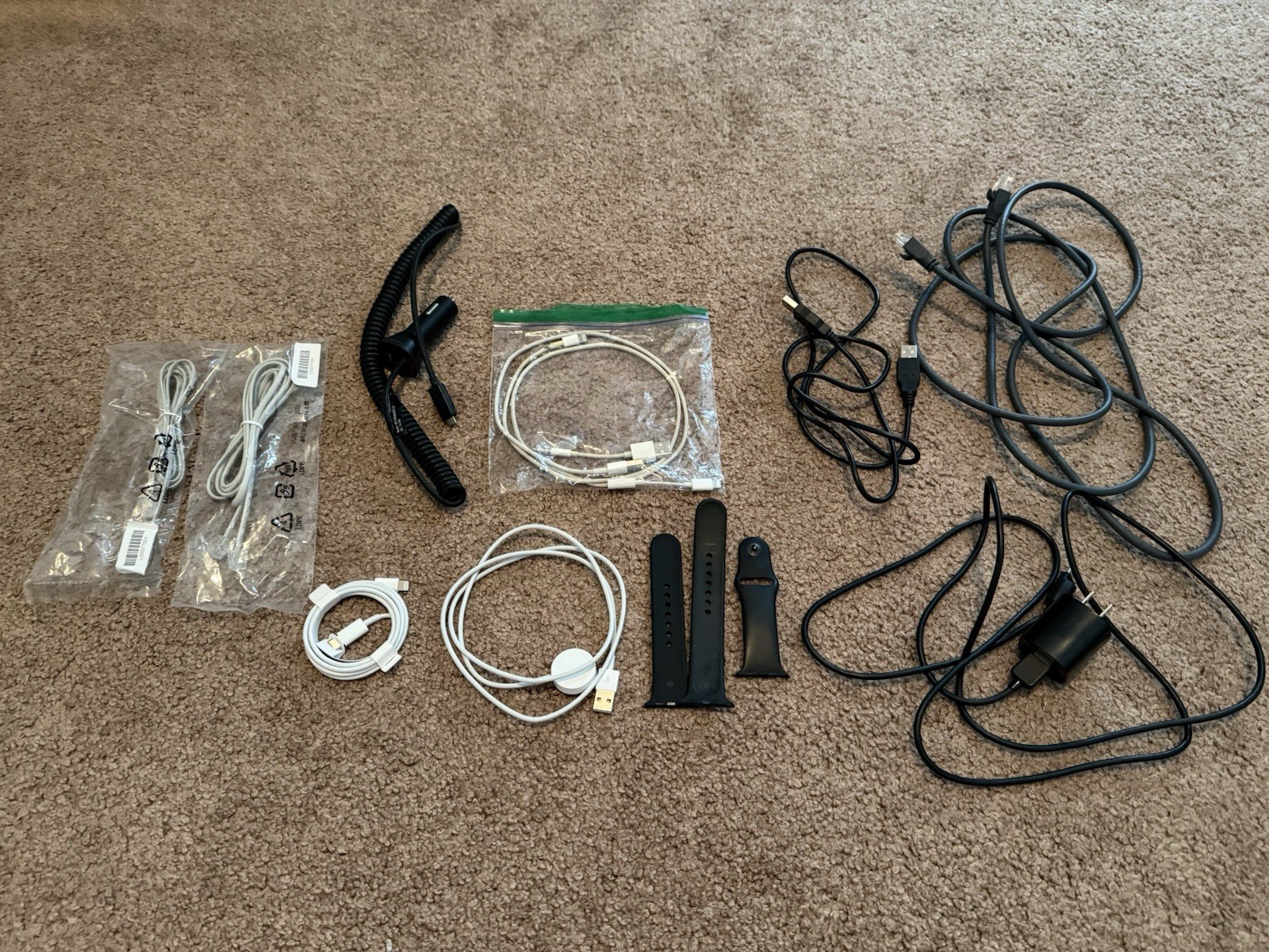 Assorted Electronics/Cables/Components Lot ***READ DESCRIPTION*** LOCAL PICKUP