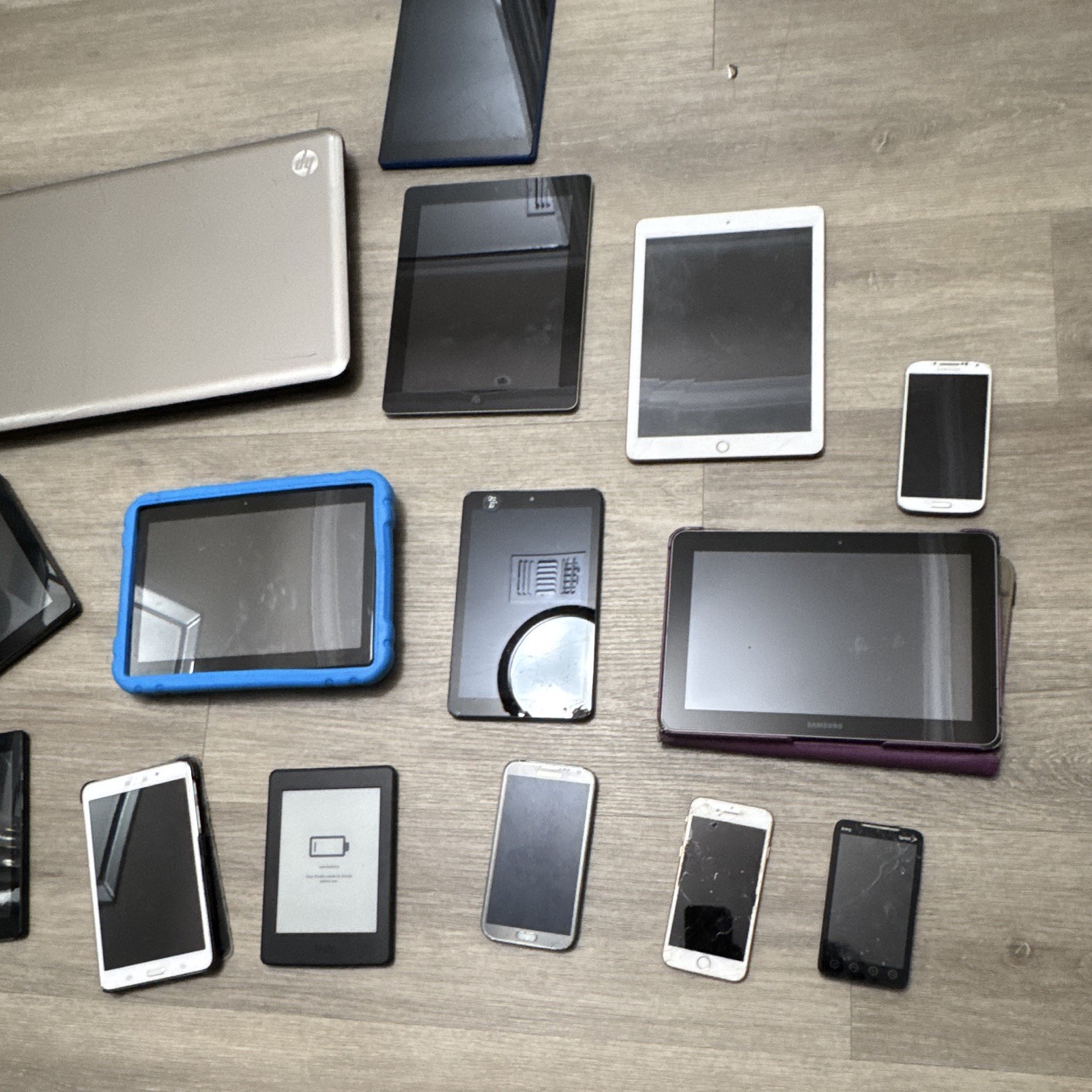 HP Samsung Mixed Lot Tablets, Smartphones & HP Laptop – Assorted Devices