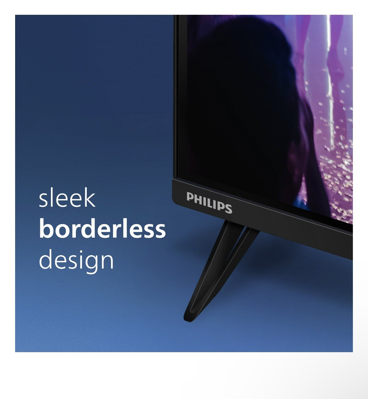 Philips 32″ Class HD (720P) Smart Roku Borderless LED TV (32PFL6452/F7)