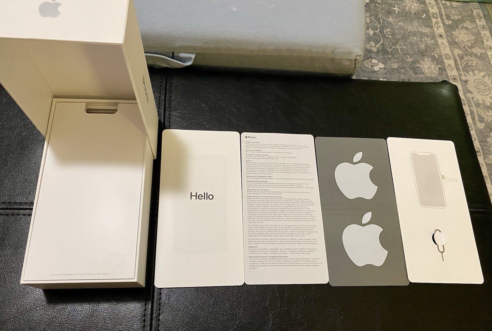 Apple Mixed Lot EMPTY BOXES & Inserts: iPhone, iPad mini/Air, MacBook Pro