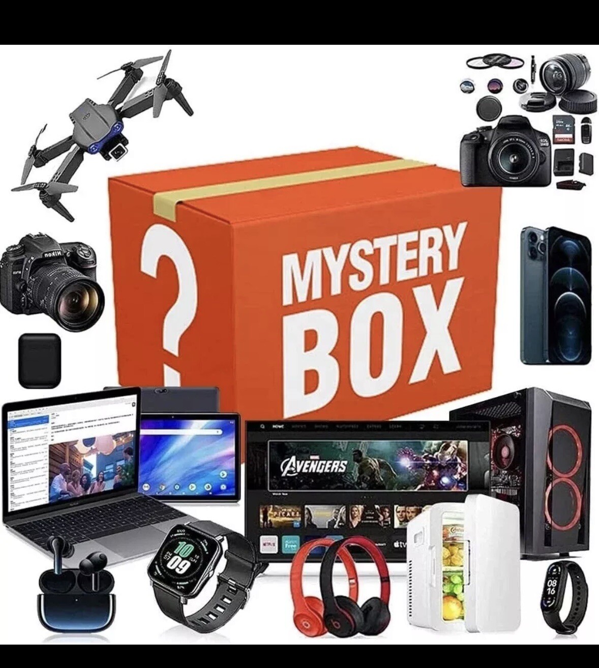 Mystery Clothing Loot & Electronic Box’