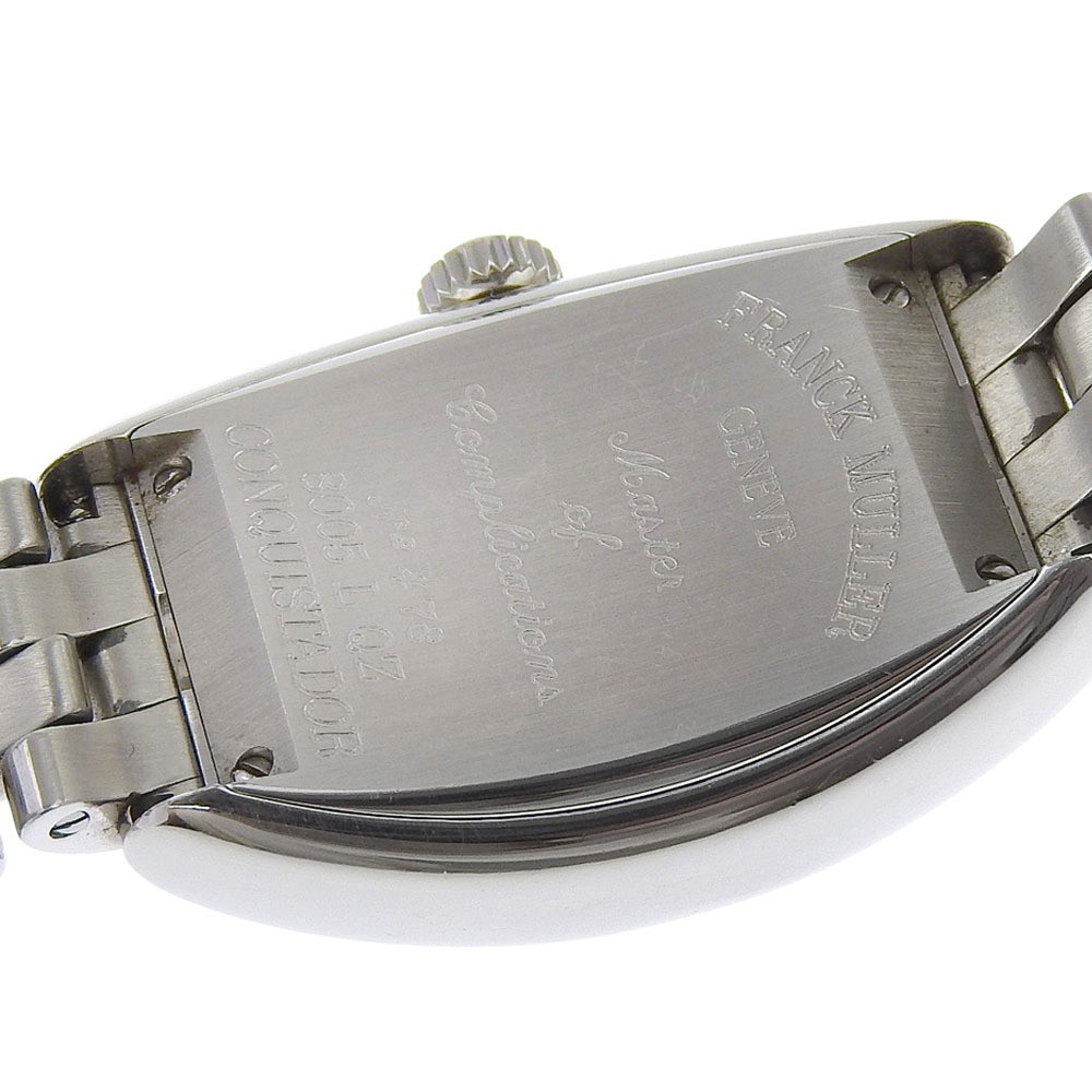 FRANCK MULLER Watch Conquistador 8005L QZ Quartz Stainless Steel Analog Women’s