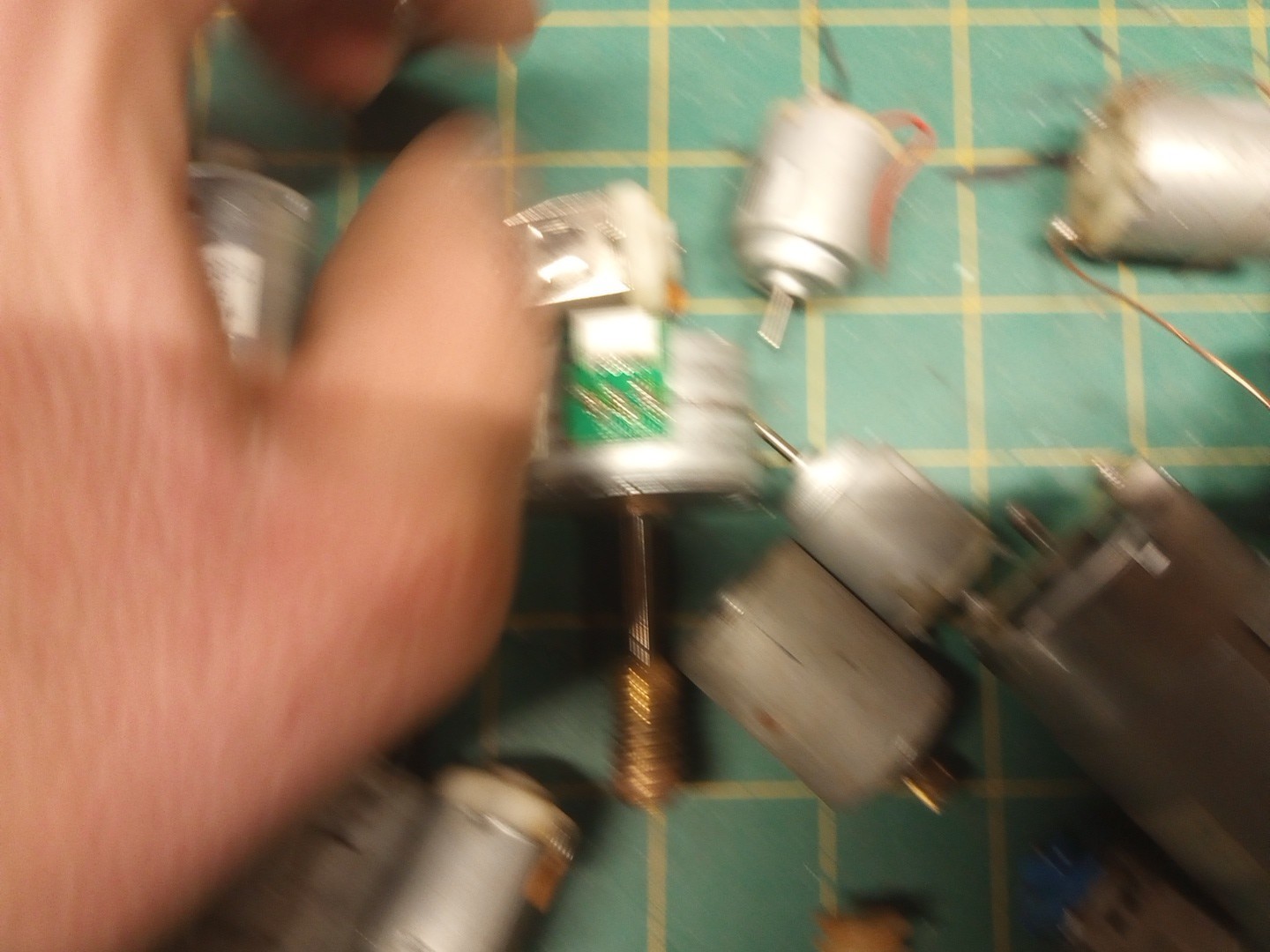 Large Lot Of Small Electric Motors