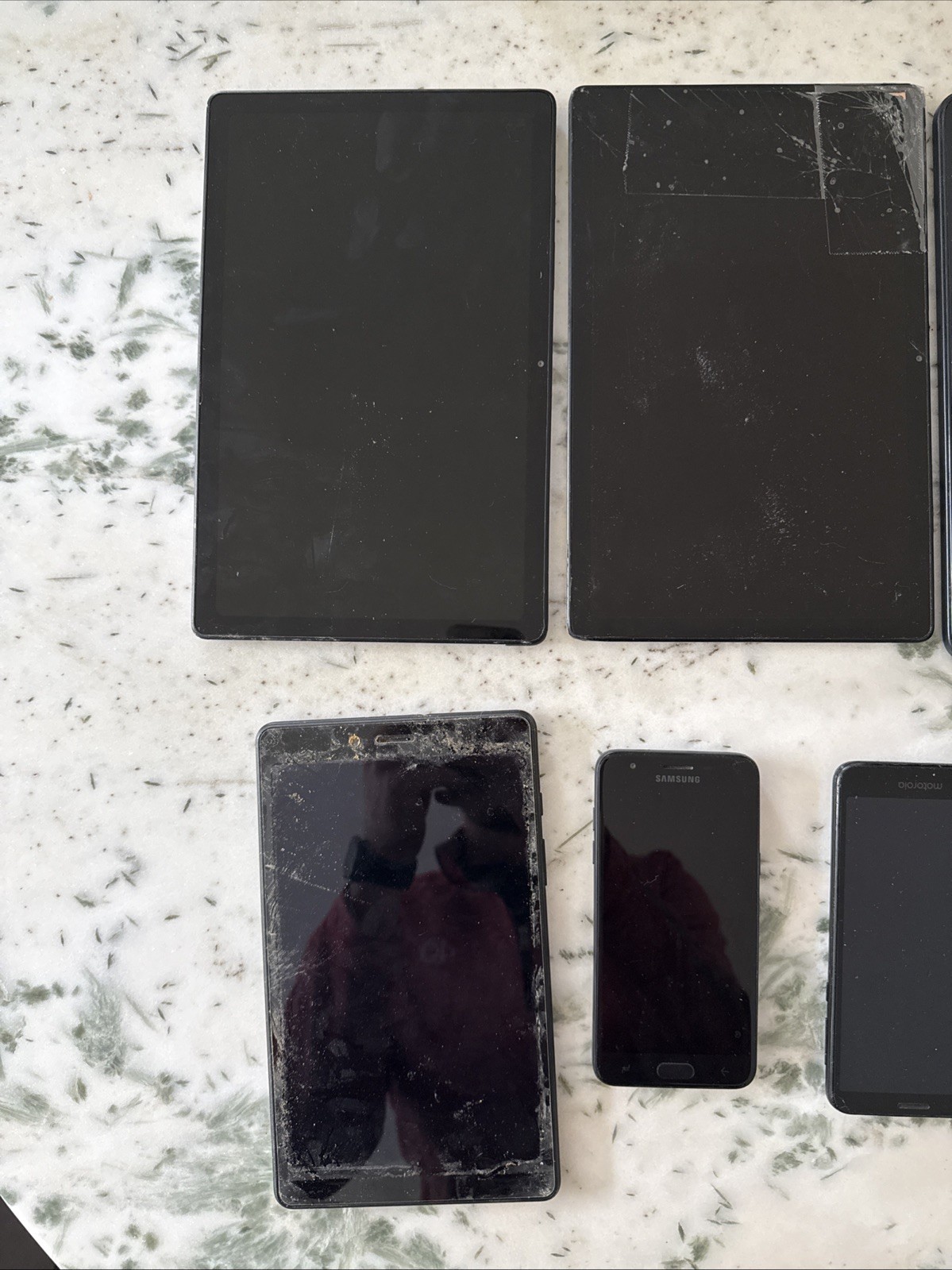Huge Lot Of Android Phones & Tablets All Of Them Power On! 5 Tablets 4 Phones