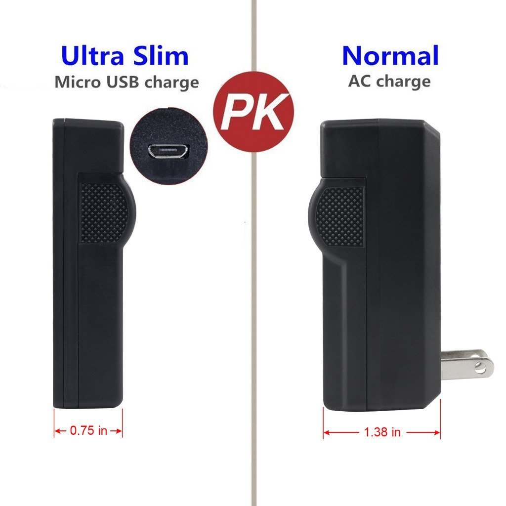 LPE6 Battery&Sim USB Charger for Canon EOS 5DS, 5DS R,5D Mark II,5D Mark III