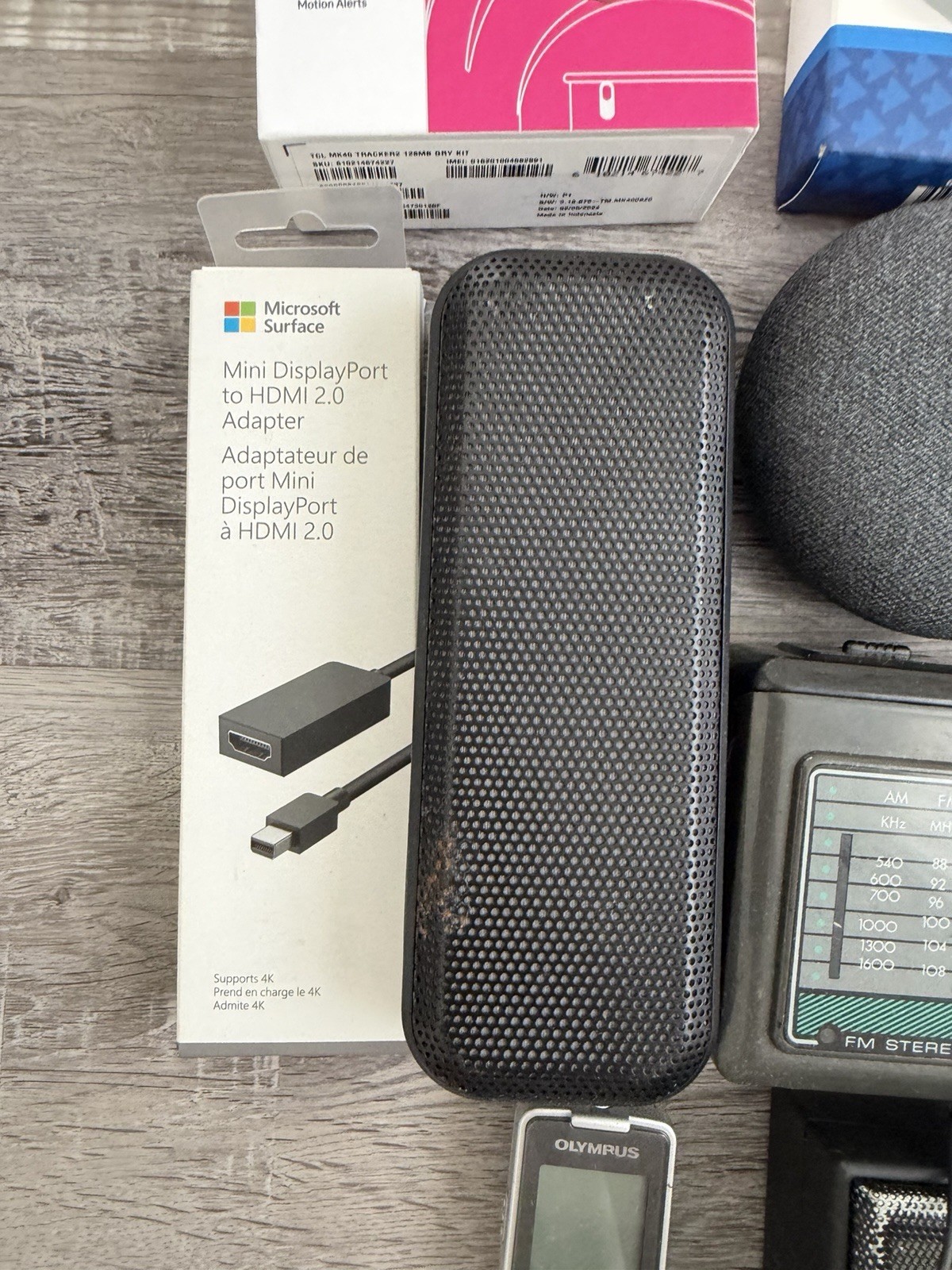 Mixed Electronics Lot – Speakers, Chargers, Vintage Devices & Accessories
