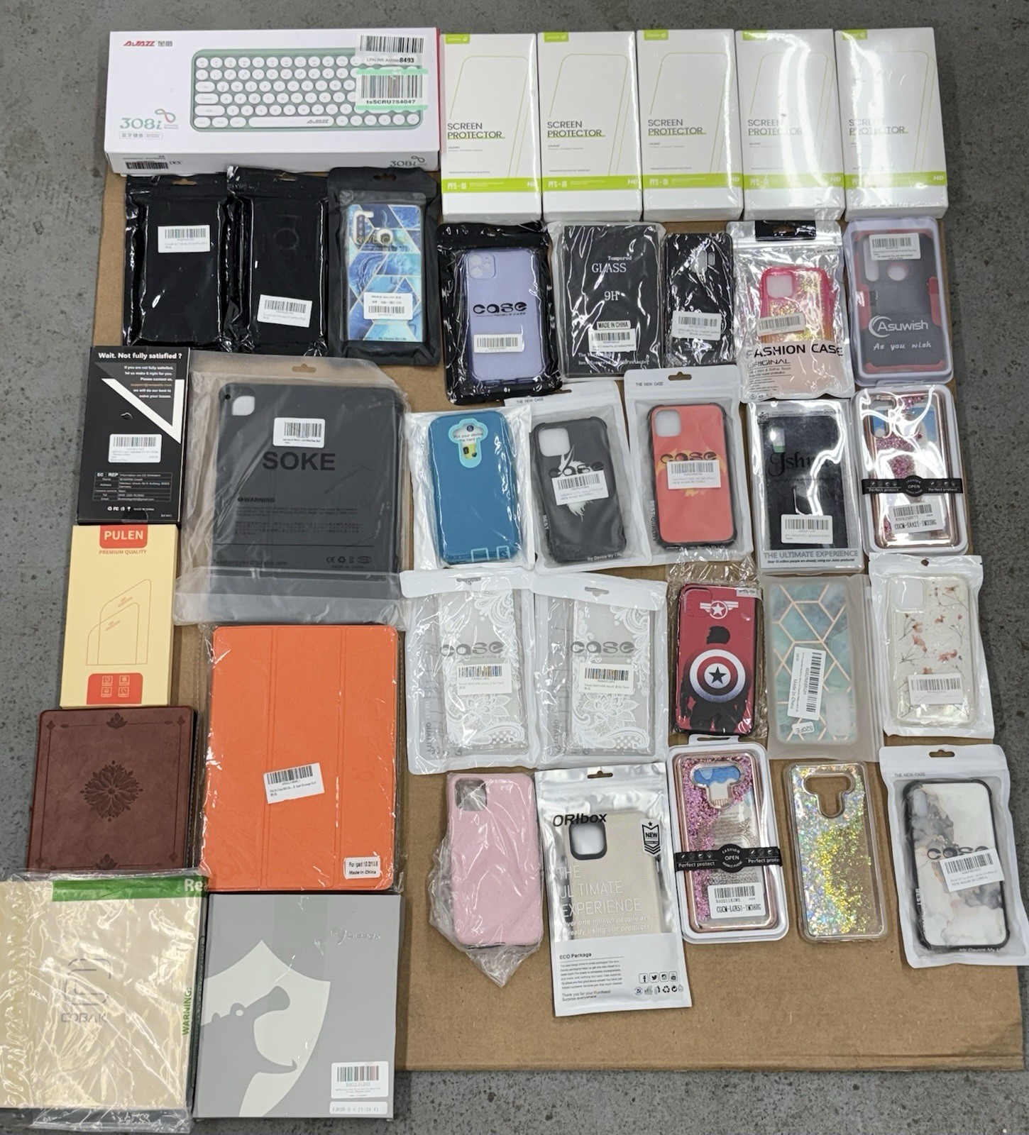 AMAZON WHOLESALE LOT OF 49 ELECTRONICS ACCESSORIES, KITCHENWARE, BEDDING + MORE
