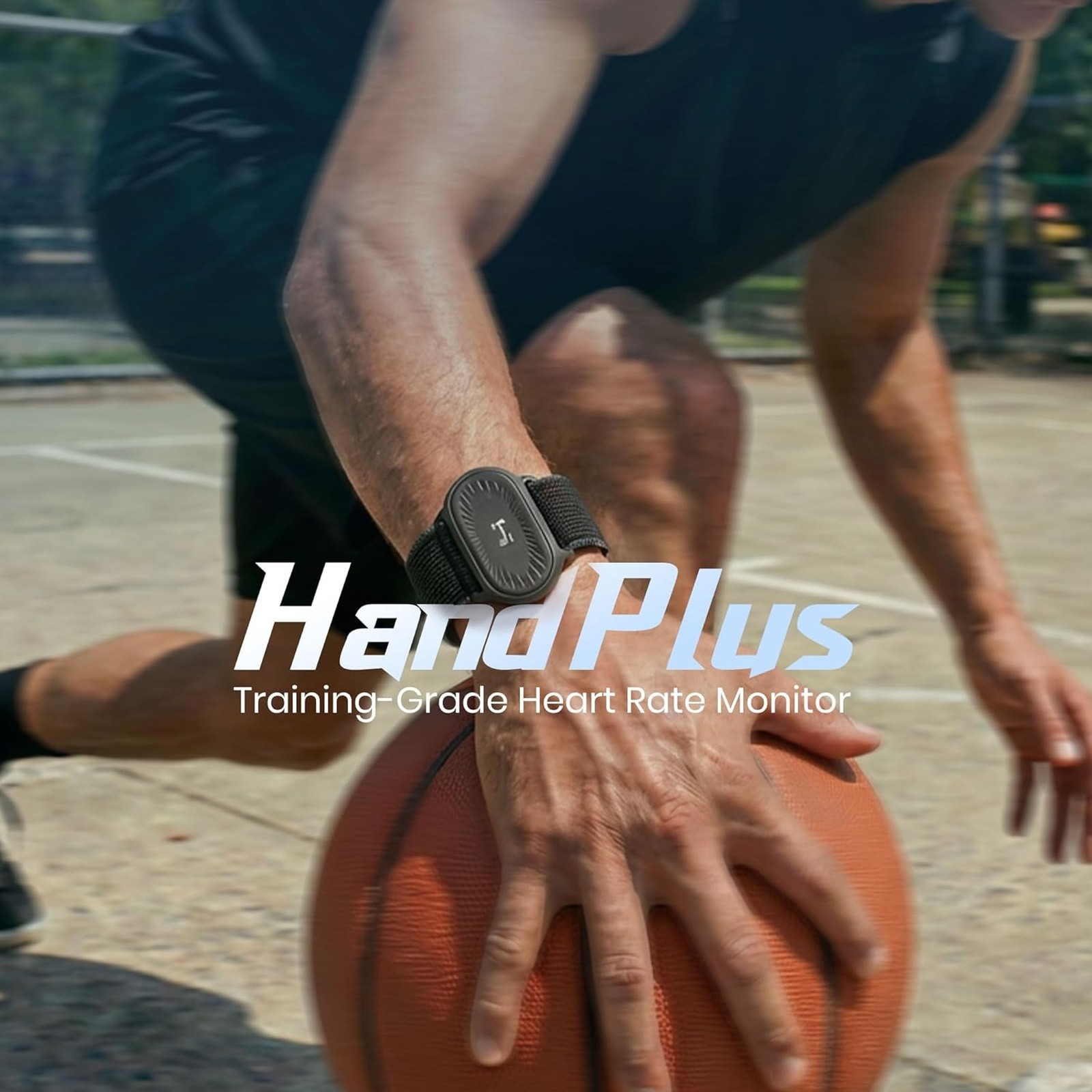HandPlus Heart Rate Monitor Armband Optical Fitness Tracker, Zone Accuracy