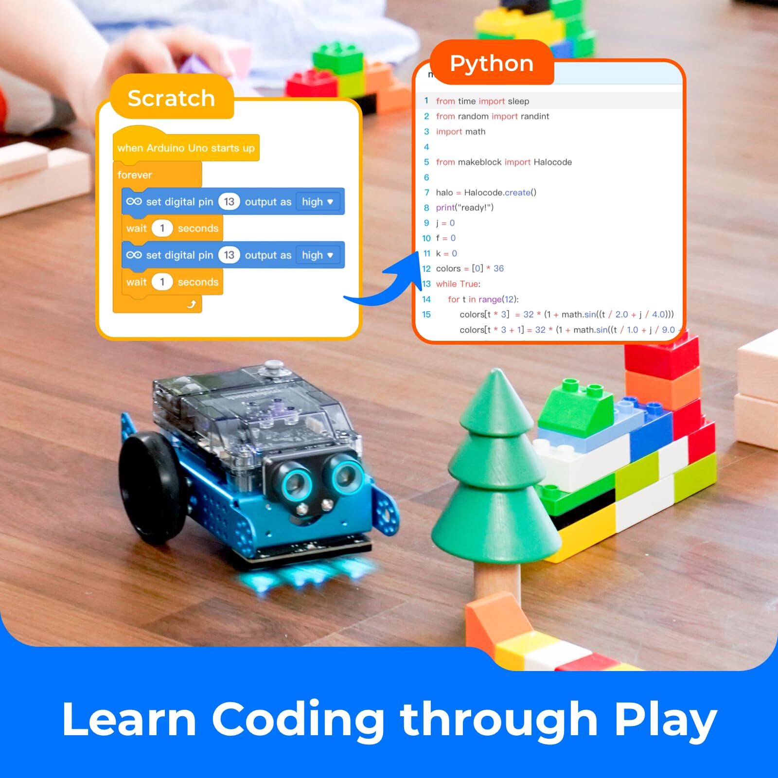Makeblock mBot Neo Coding Robot for Kids AI Learning Robot