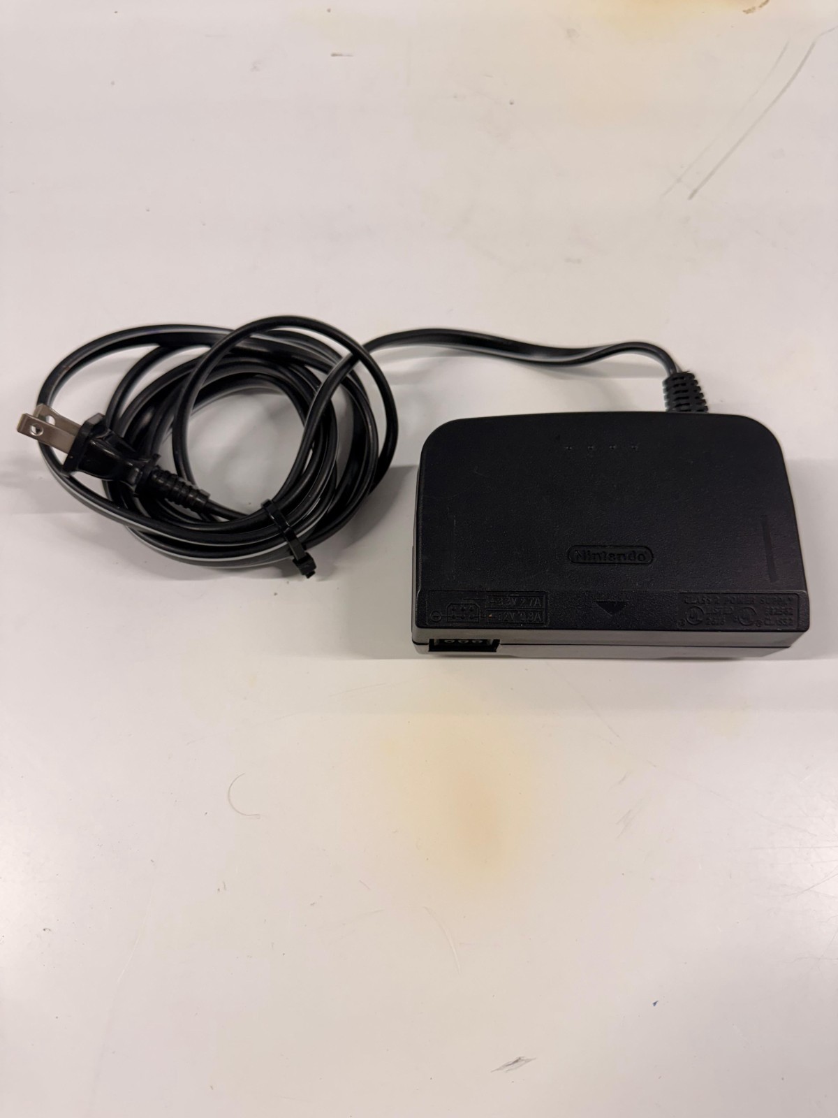 Original OEM Nintendo 64 (N64) AC Adapter Power Supply (Model: NUS-002)
