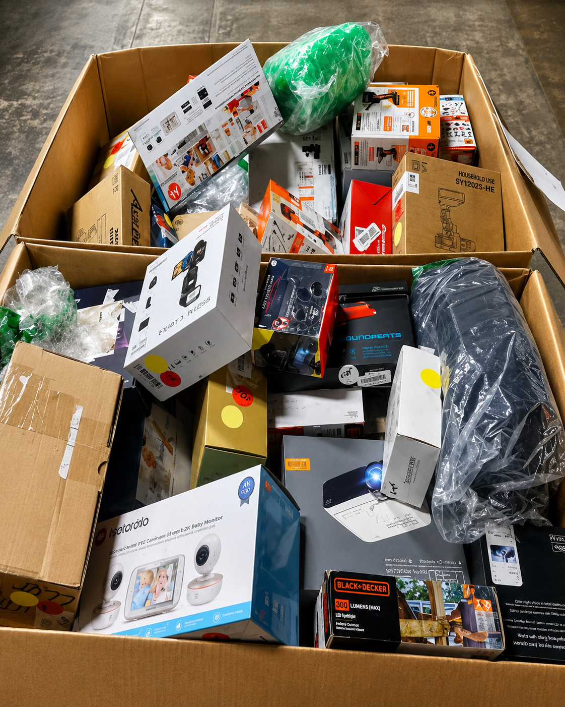 Amazon Returns Mixed Merchandise with Target Walmart TJ Maxx Items