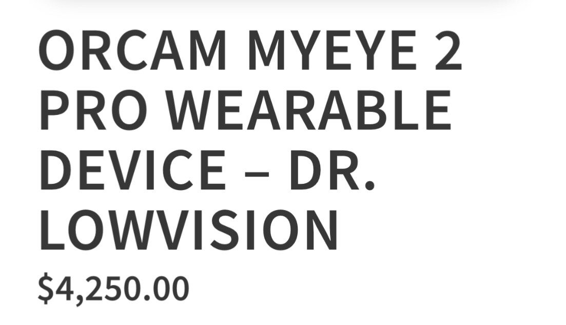 electronics submit device for Visually impaired are low vision