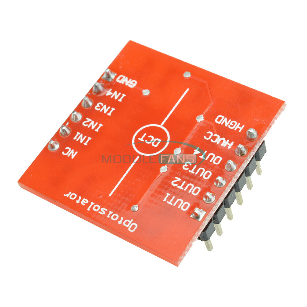 4-Channel Opto-isolator IC Module Arduino Low &High level Expansion Board TLP281