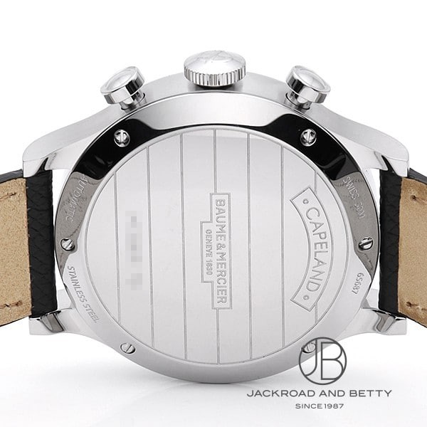 Baume & Mercier Capeland Chronograph MOA10001 Men’s Watch Box Warranty Auth