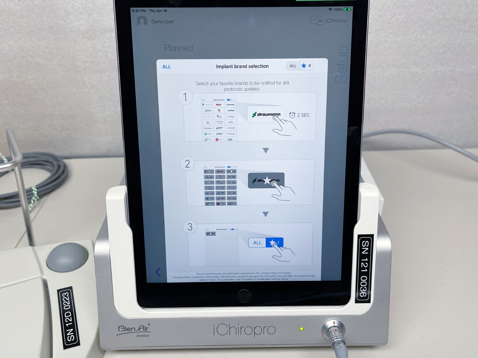 🚩Ipad Air 2 for Bien Air iChiropro, With installed iChiropro APP, **Ipad Only**