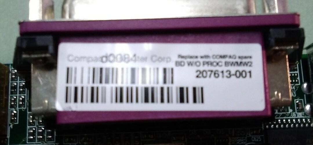 MB COMPAQ BMW2 207613-001 CPU SL48F