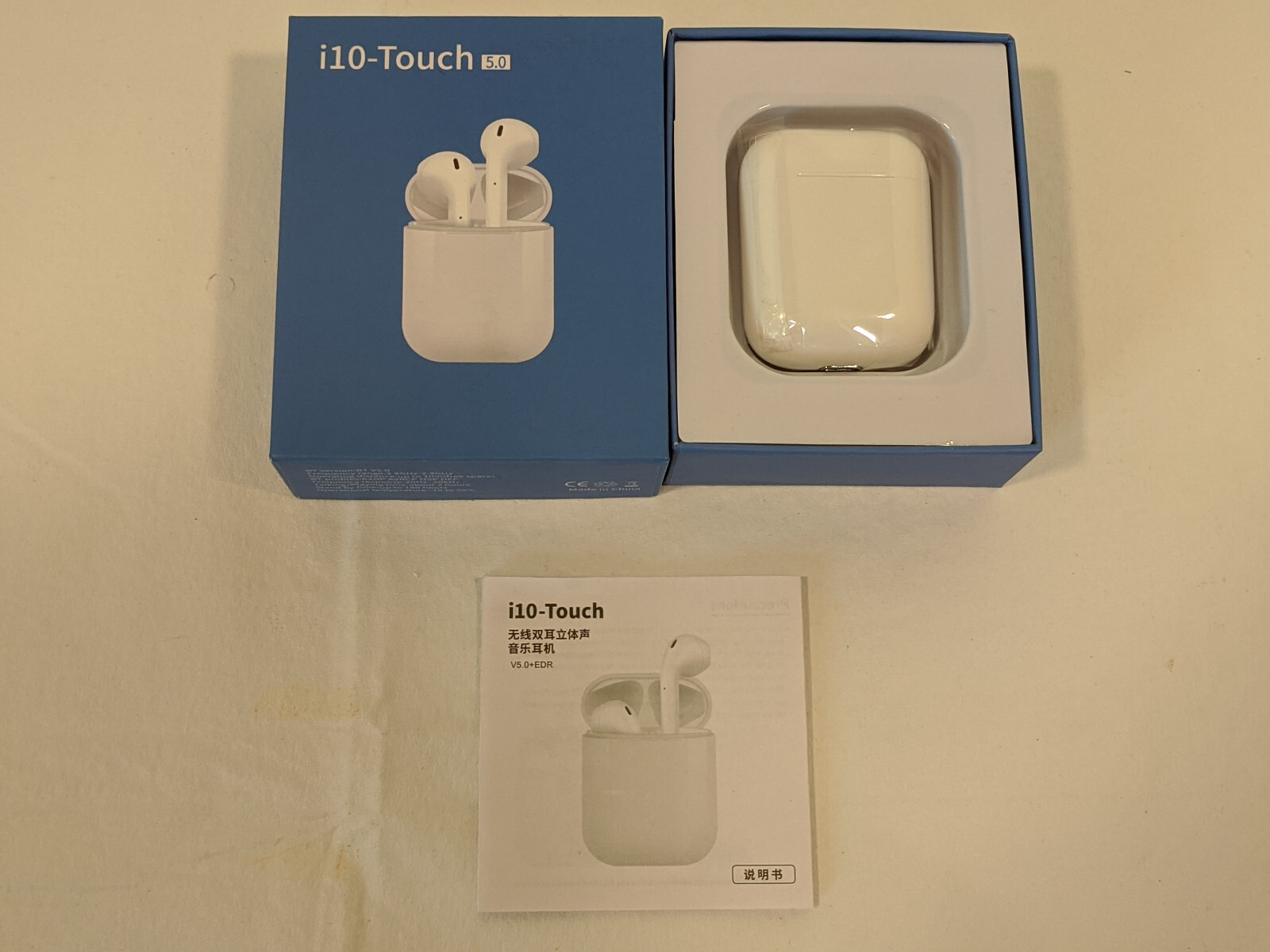 i10-Touch Compatible Android IOS Earbuds, RoadKing Lighter Charger, TomTom GPS +