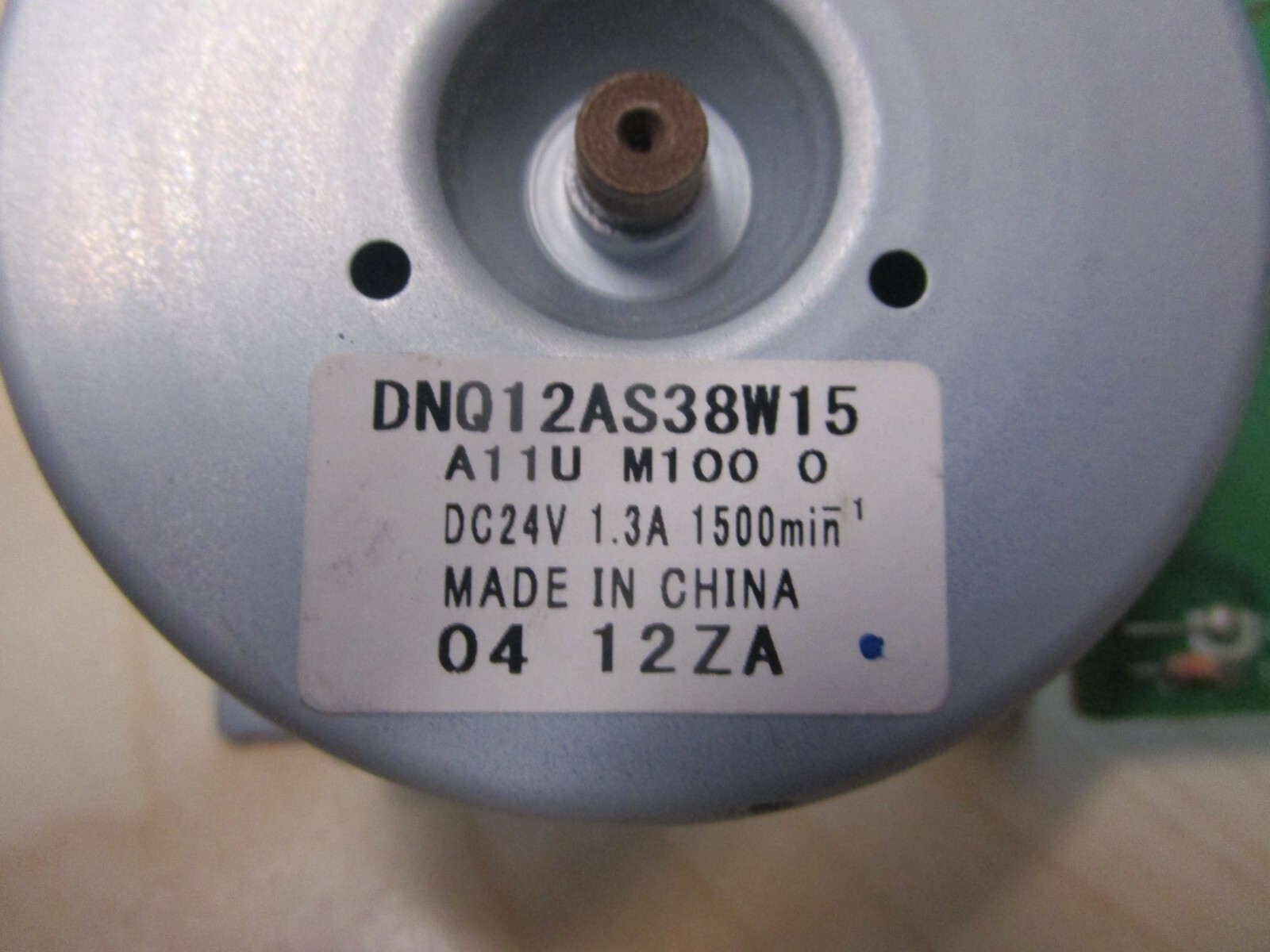 KONICA MINOLTA BIZHUB DRIVE MOTOR DNQ12AS38W15 DC24V 1.3A