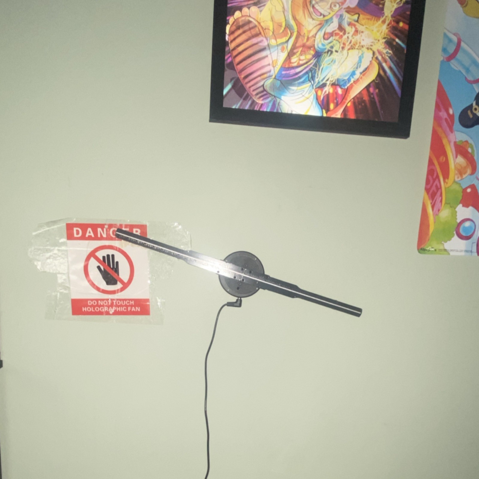 3D Holographic Led Fan
